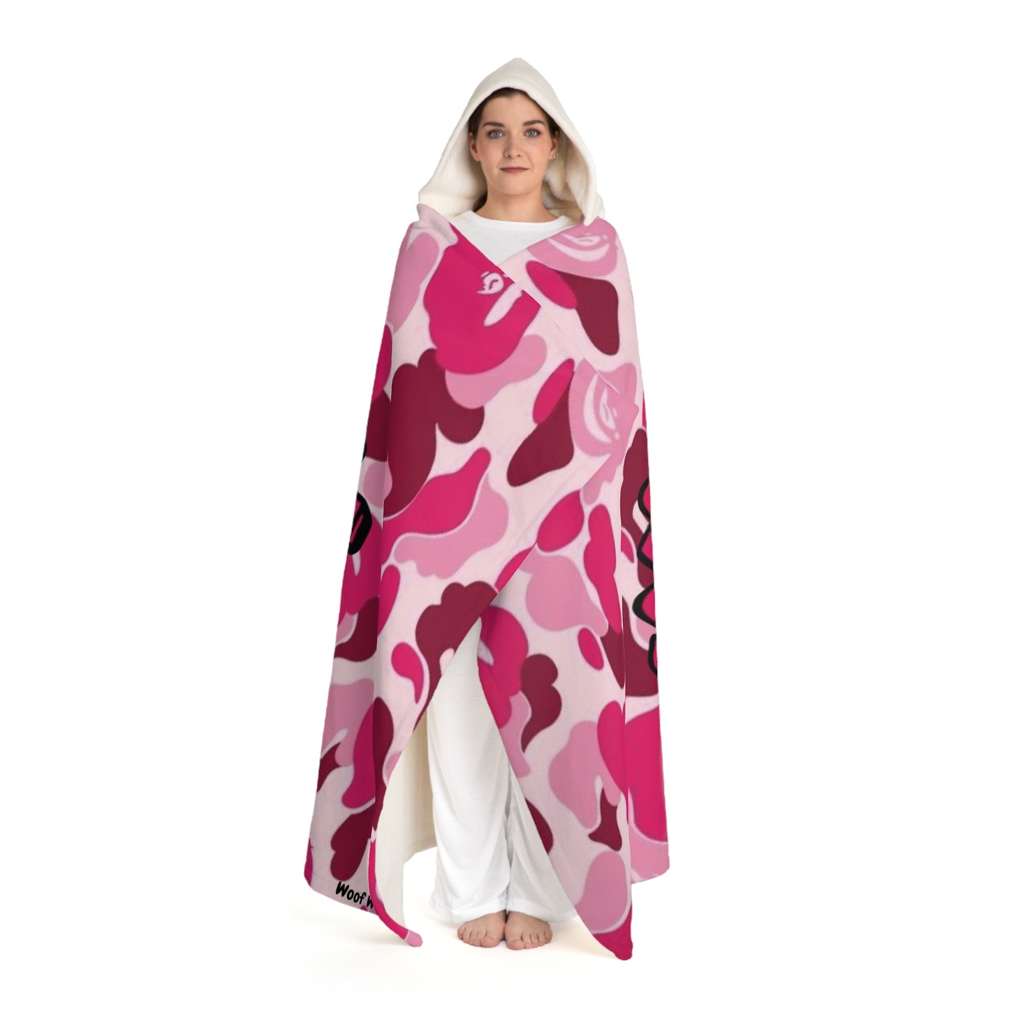 Hooded Sherpa Fleece Blanket - My Store