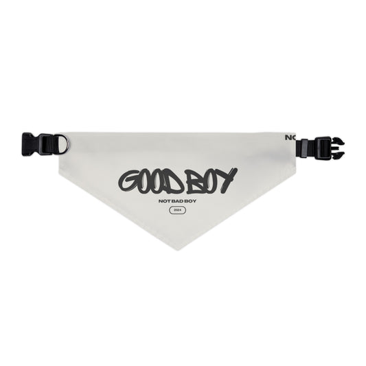 "Good Boy"Bandana Collar