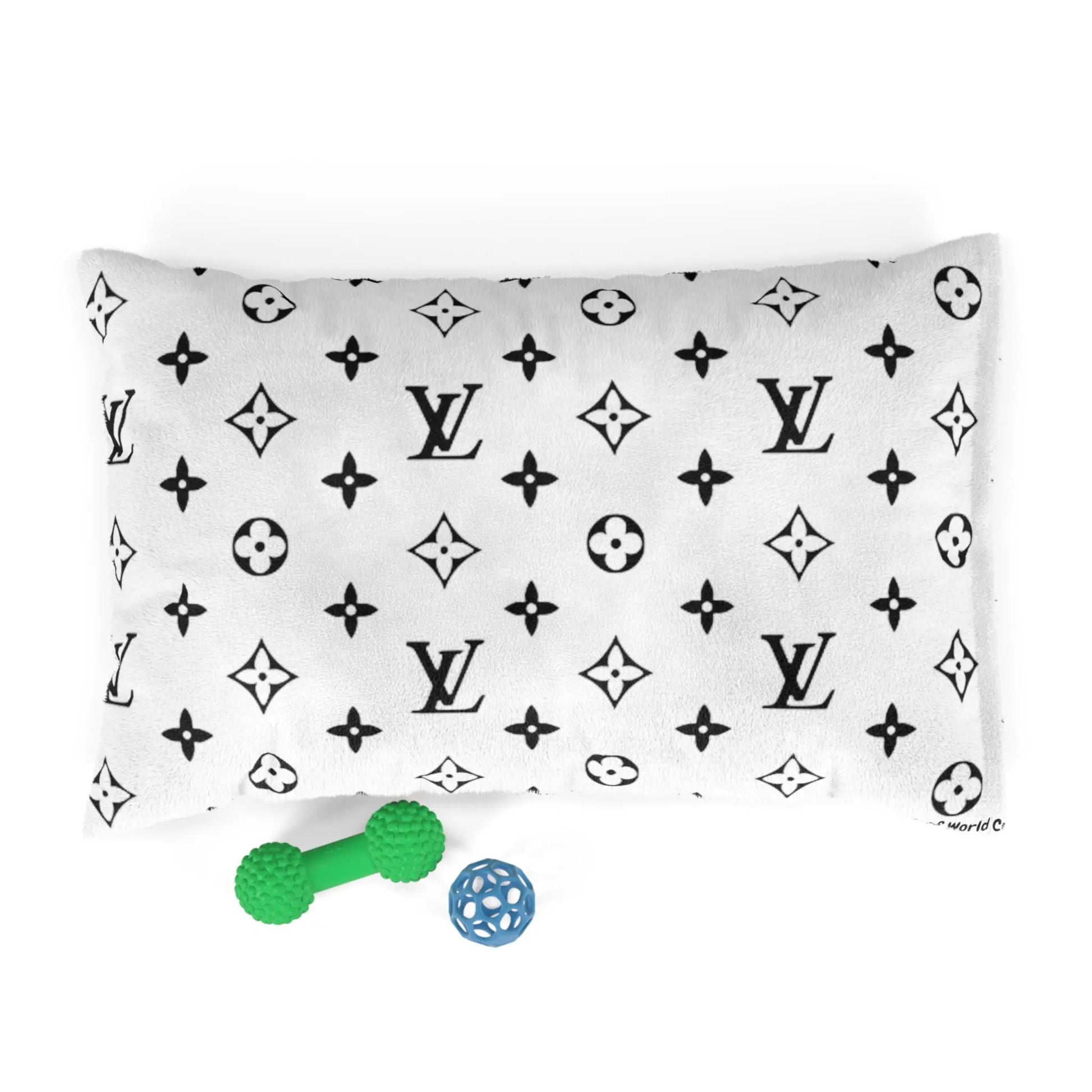 Black & White LV Pet Bed - My Store