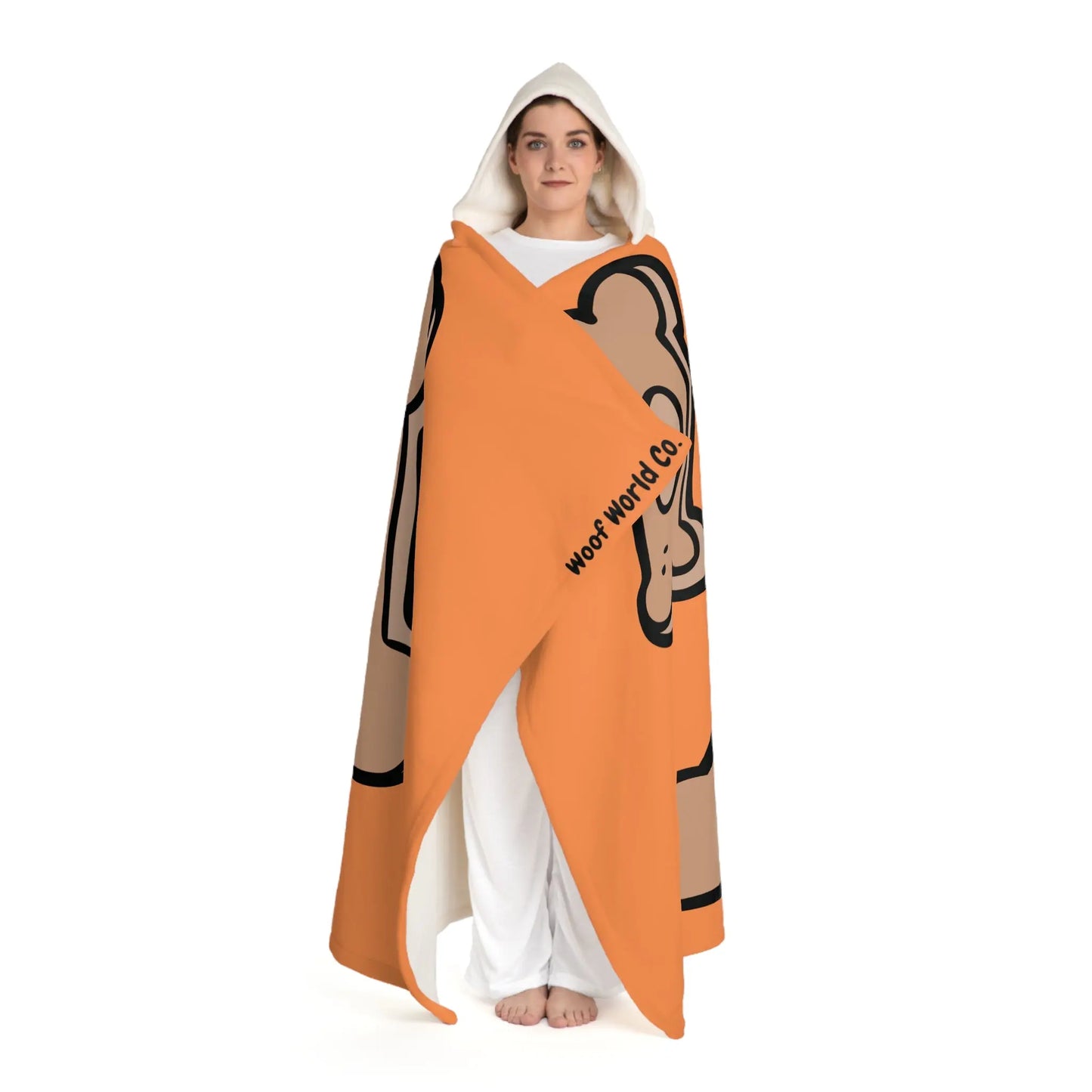 Hooded Sherpa Fleece Blanket - My Store